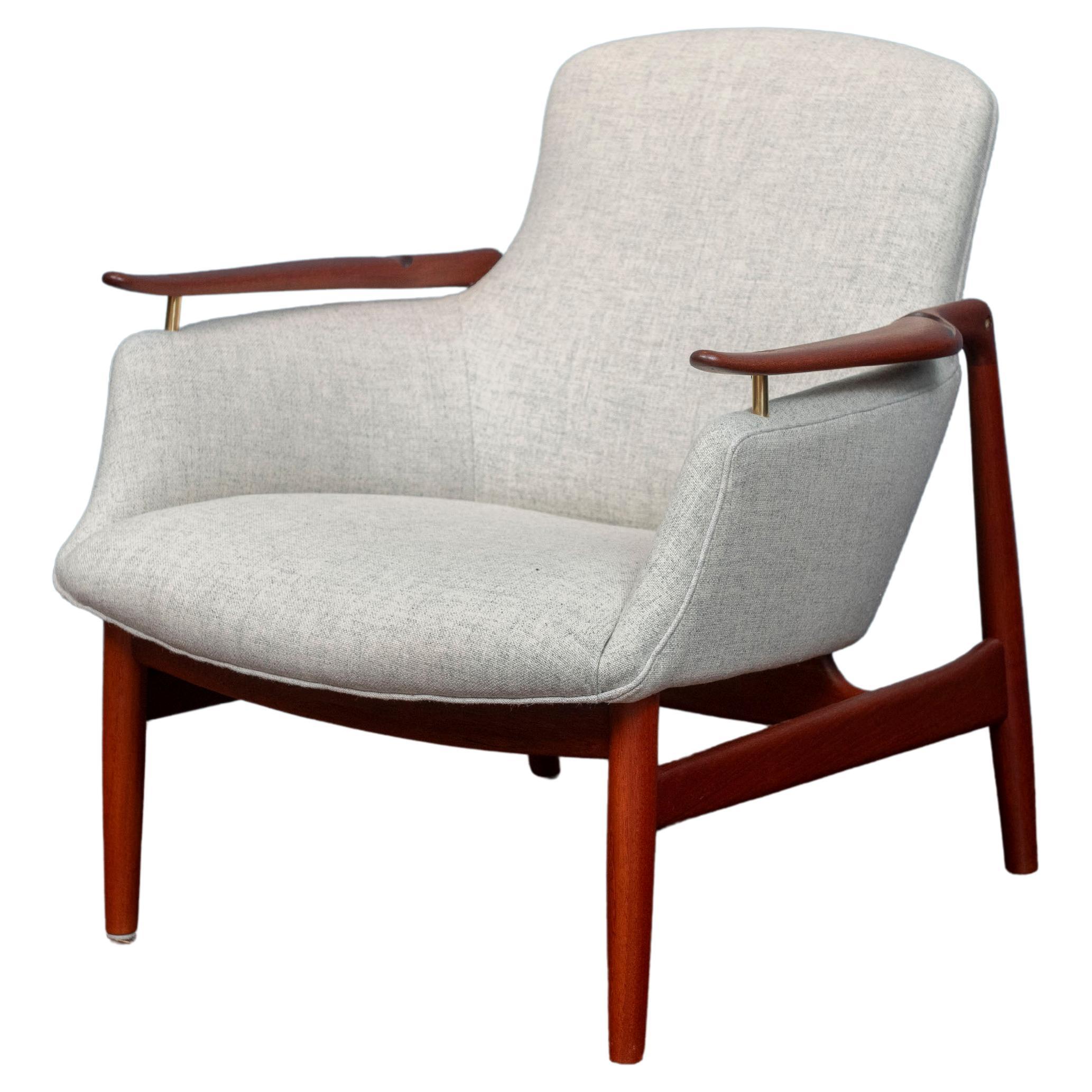 Finn Juhl NV-53 Lounge Chair For Sale