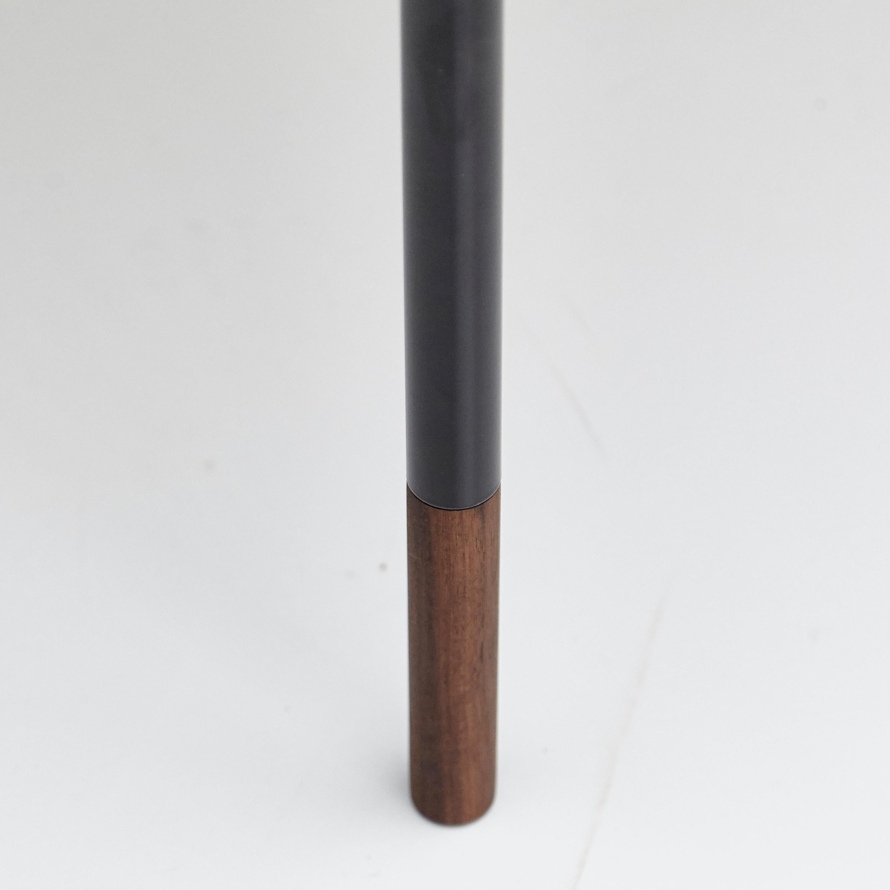 Finn Juhl Escritorio Nyhavn Madera Lino Negro en venta 4