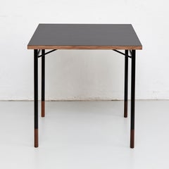 Finn Juhl Nyhavn Desk Wood Black Lino