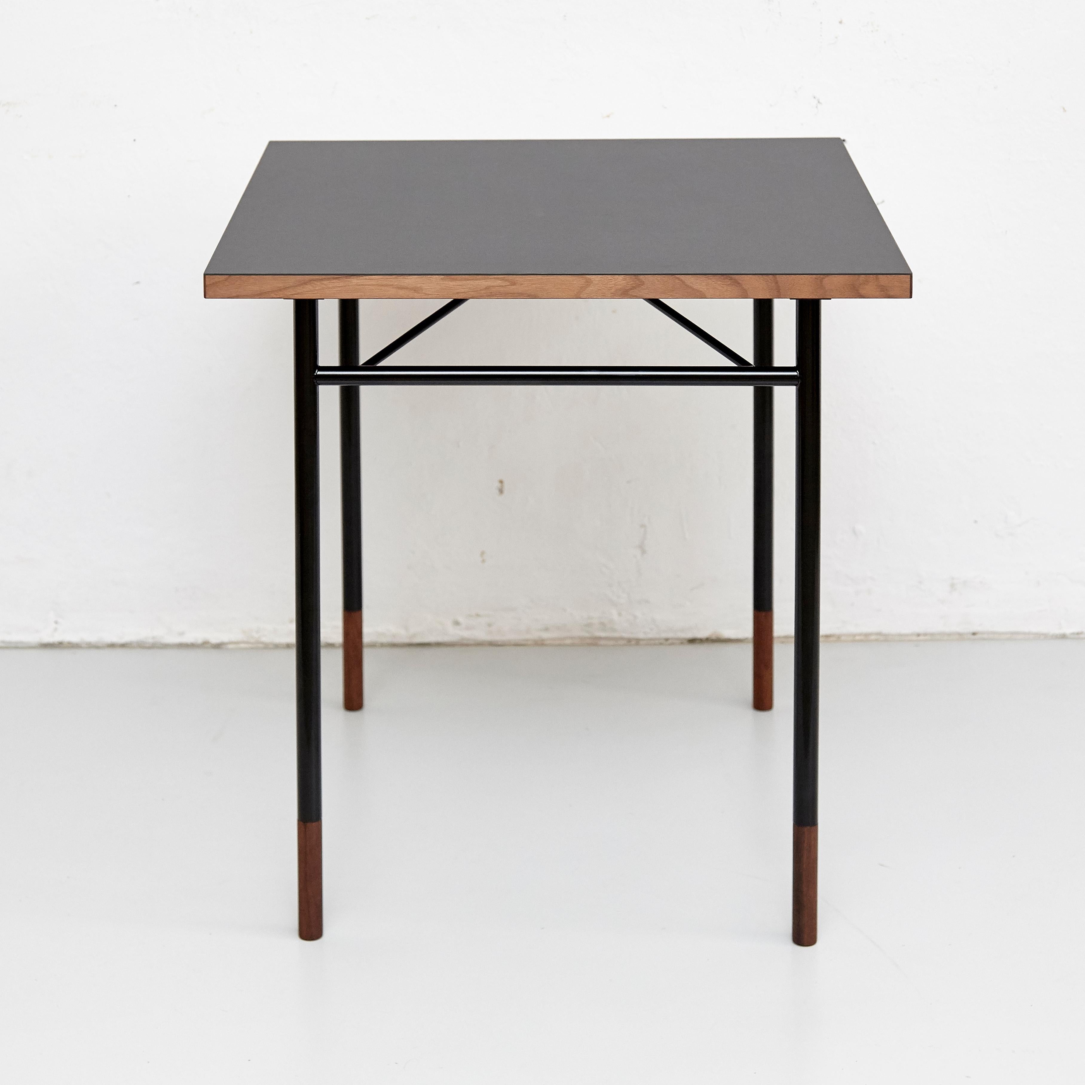 Finn Juhl Escritorio Nyhavn Madera Lino Negro en Bueno estado para la venta en Barcelona, Barcelona