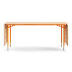 Finn Juhl Nyhavn Dining Table with Two Drop Leaves, Lino and Wood