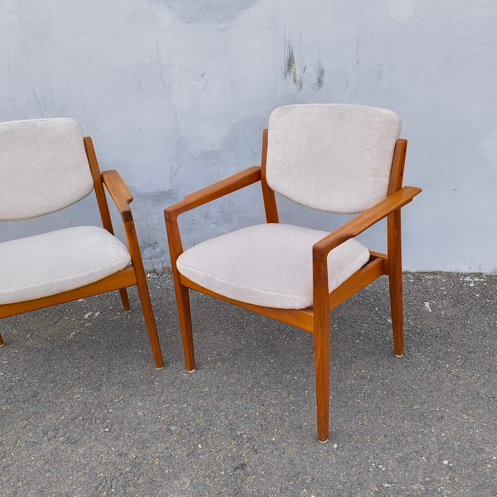 Finn Juhl Paar Sessel 196 Diplomat für France & Søn, 1960er Jahre (20. Jahrhundert) im Angebot