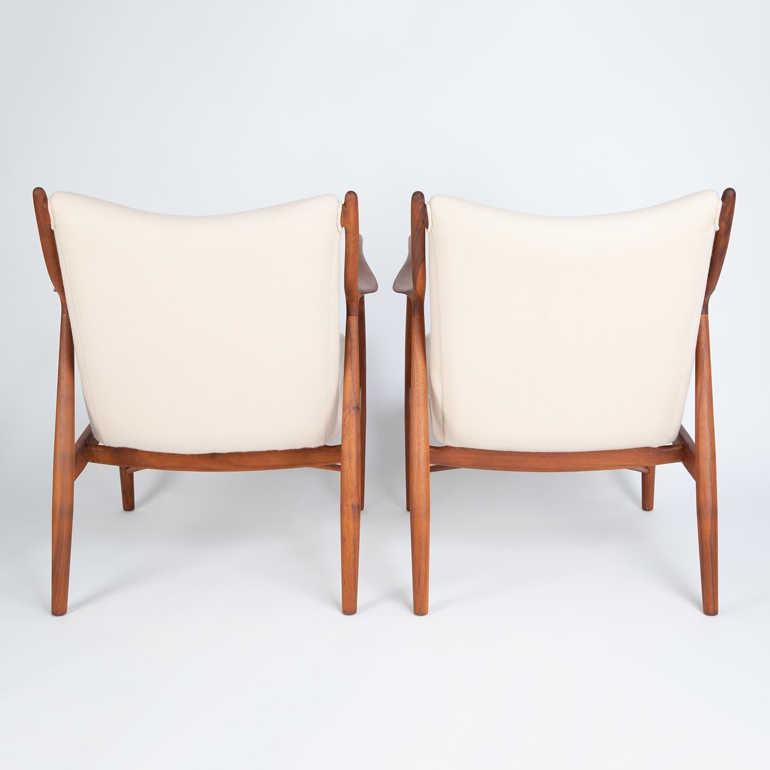 Hand-Crafted Finn Juhl Pair of Iconic 