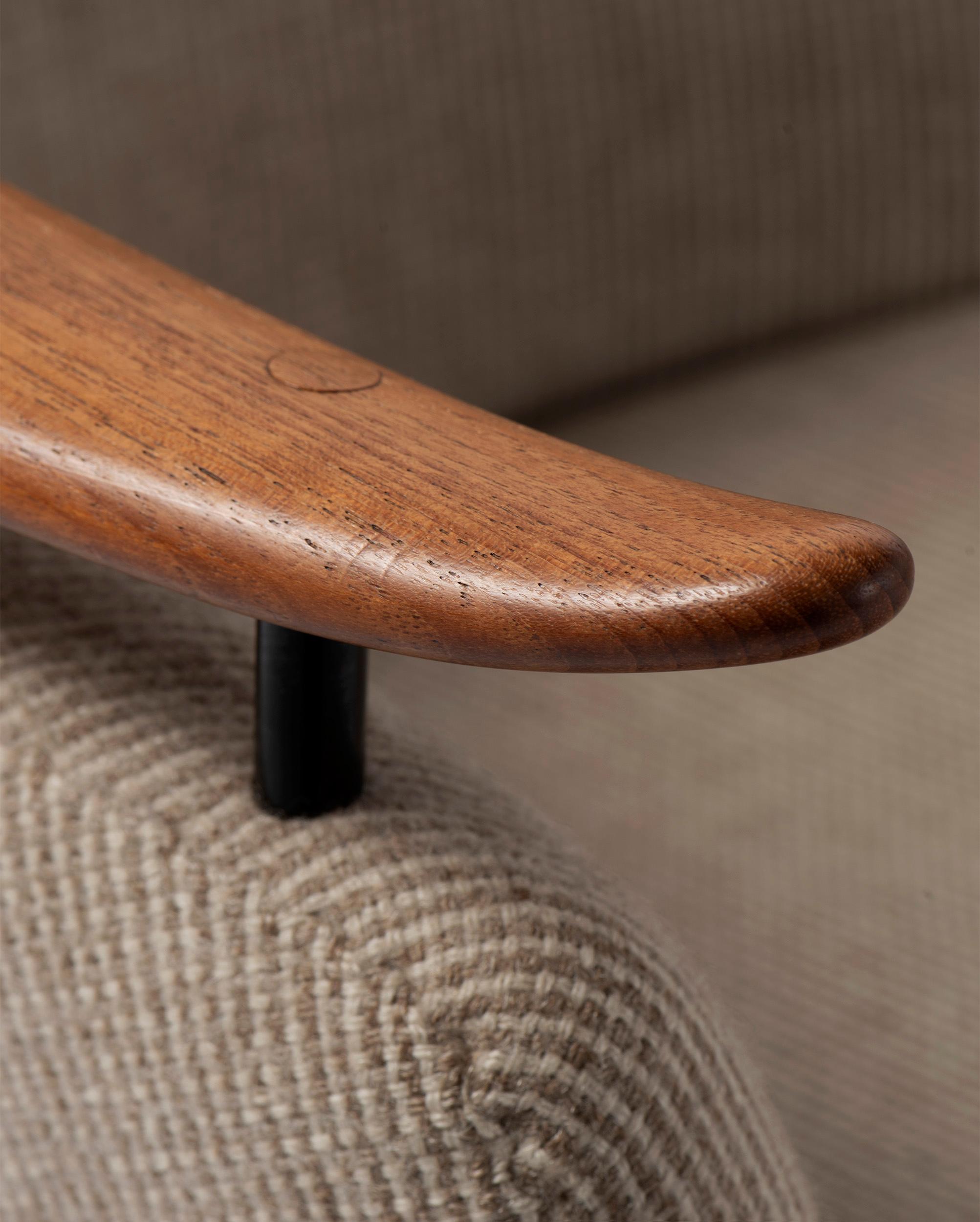 Milieu du XXe siècle Paire de chaises NV-53 originales de Finn Juhl, c1950s en vente