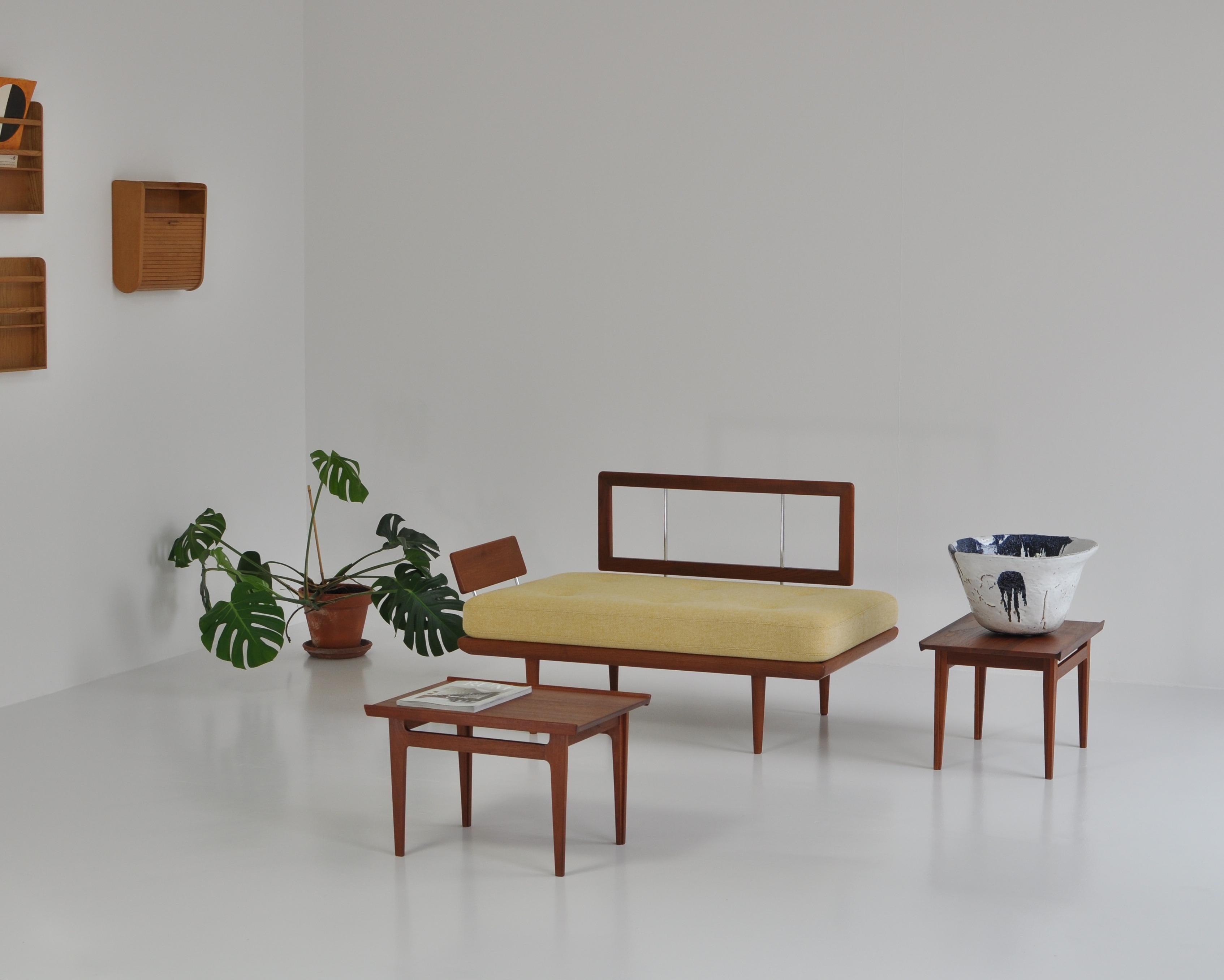 Finn Juhl Pair of Side Tables in Solid Teakwood by France & Son, 1959 13