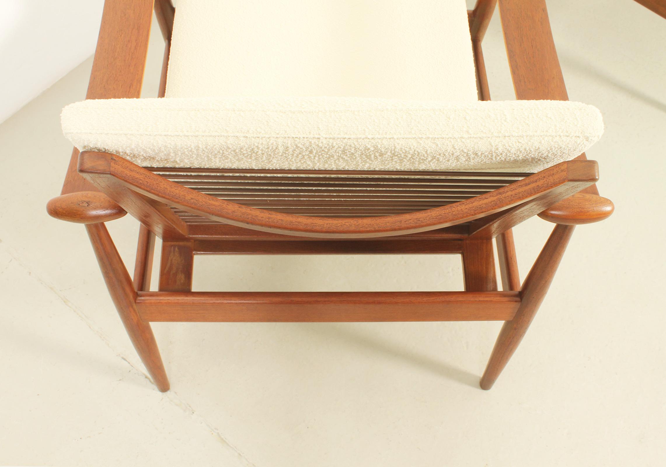 Paire de chaises Spade de Finn Juhl pour France & Søn, Danemark, années 1960 en vente 4