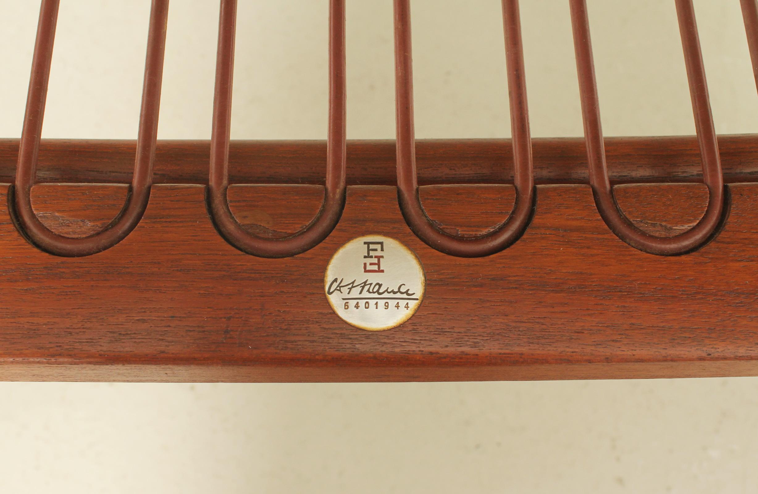 Paire de chaises Spade de Finn Juhl pour France & Søn, Danemark, années 1960 en vente 6