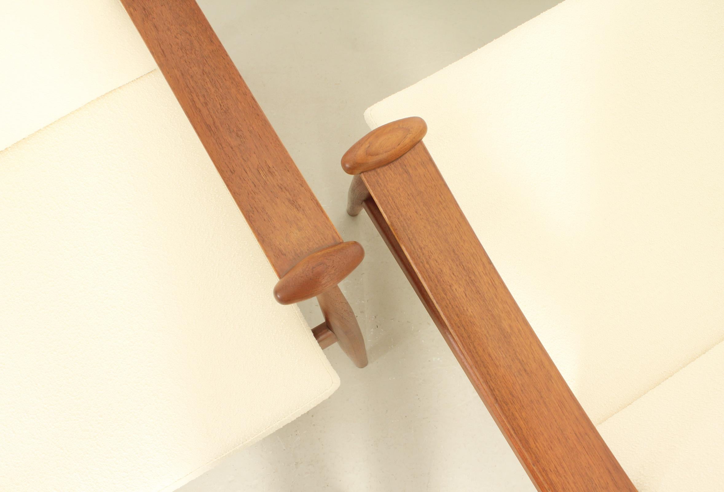 Milieu du XXe siècle Paire de chaises Spade de Finn Juhl pour France & Søn, Danemark, années 1960 en vente