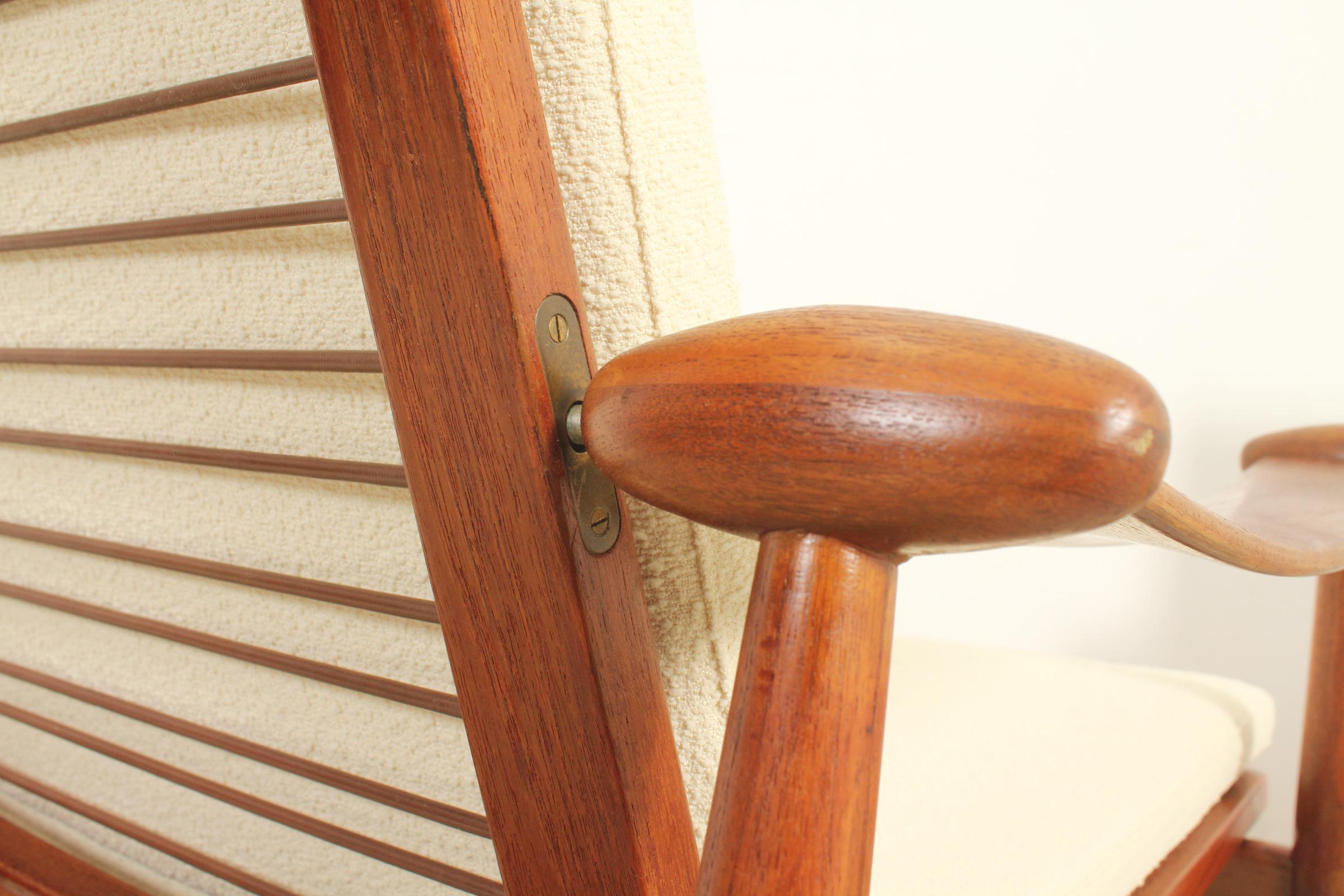 Paire de chaises Spade de Finn Juhl pour France & Søn, Danemark, années 1960 en vente 1