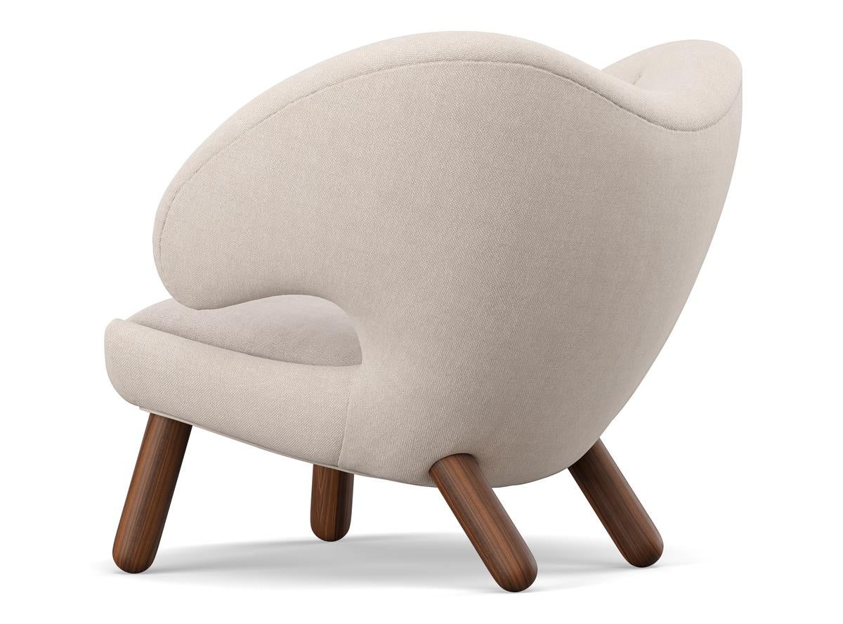 Modern Finn Juhl Pelican Chair Upholstered in Fabric