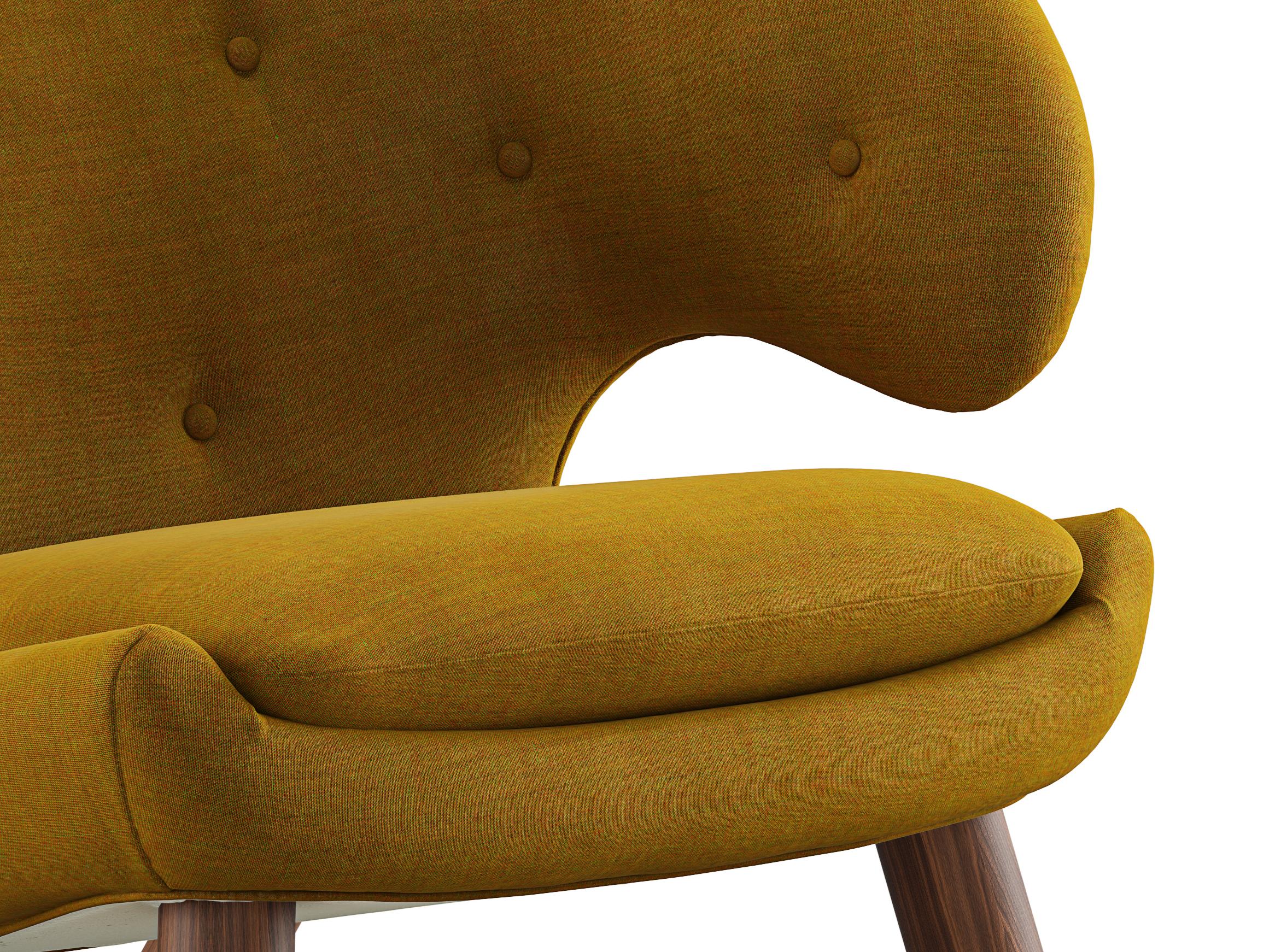 Finn Juhl Sedia Pelican imbottita in Wood e tessuto In condizioni Nuovo a Barcelona, Barcelona