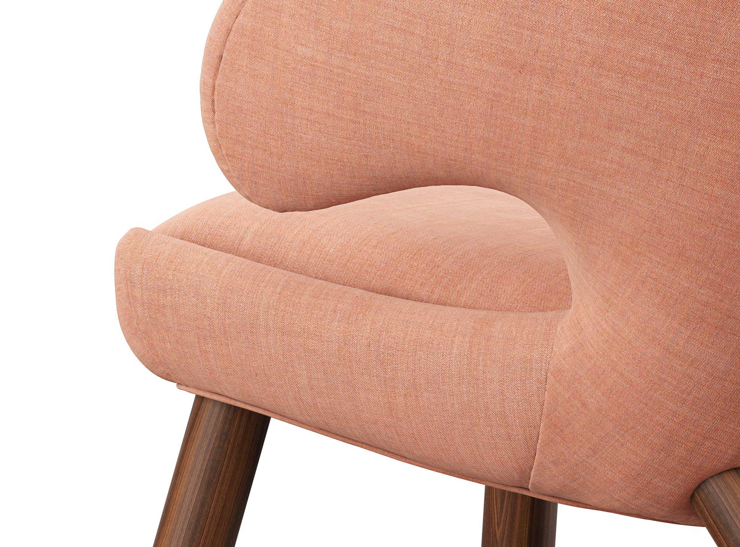 Finn Juhl Pelican Chair Upholstered in Wood and Fabric 2