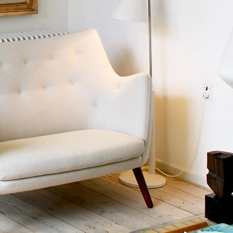 Danish Finn Juhl Poet Sofa by House of Finn Juhl