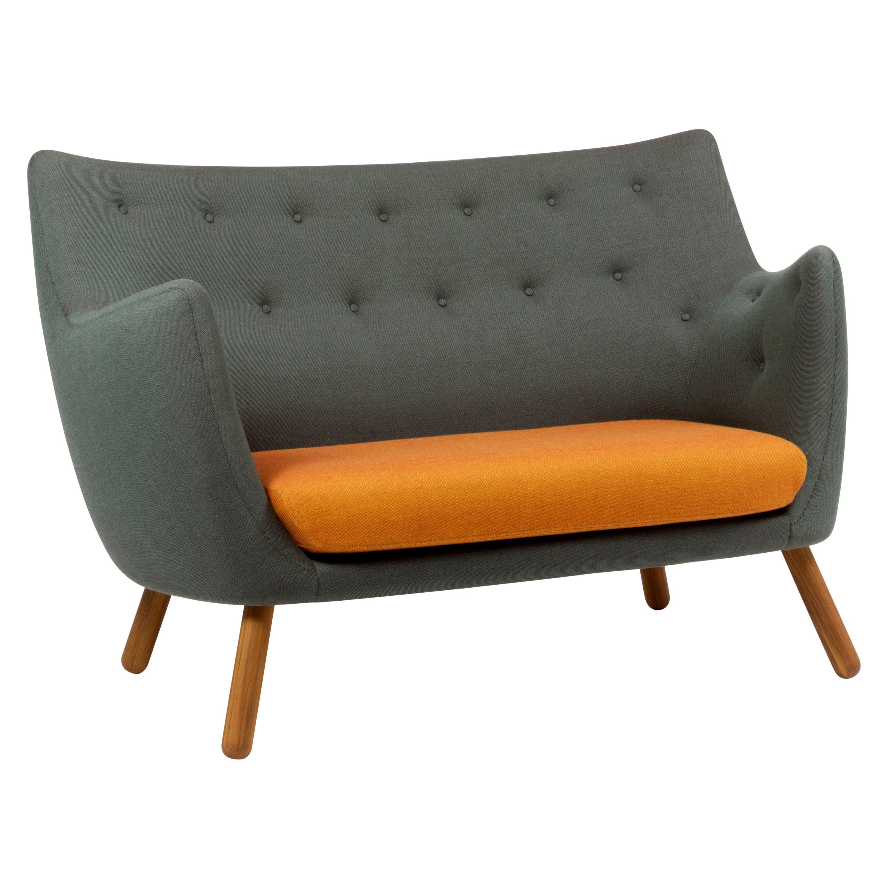 Finn Juhl Poet Sofa, Fabric and Wood