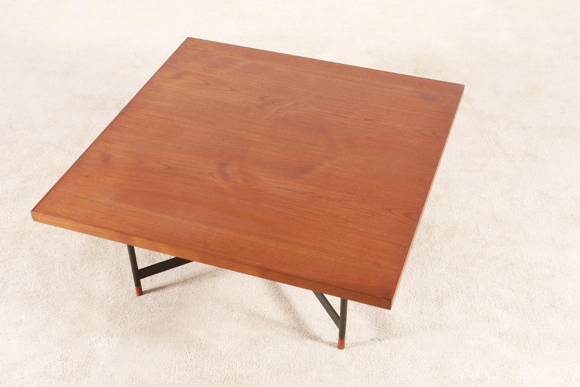 Danish Finn Juhl, Rare Teak Coffee Table FJ-57, 1950s For Sale