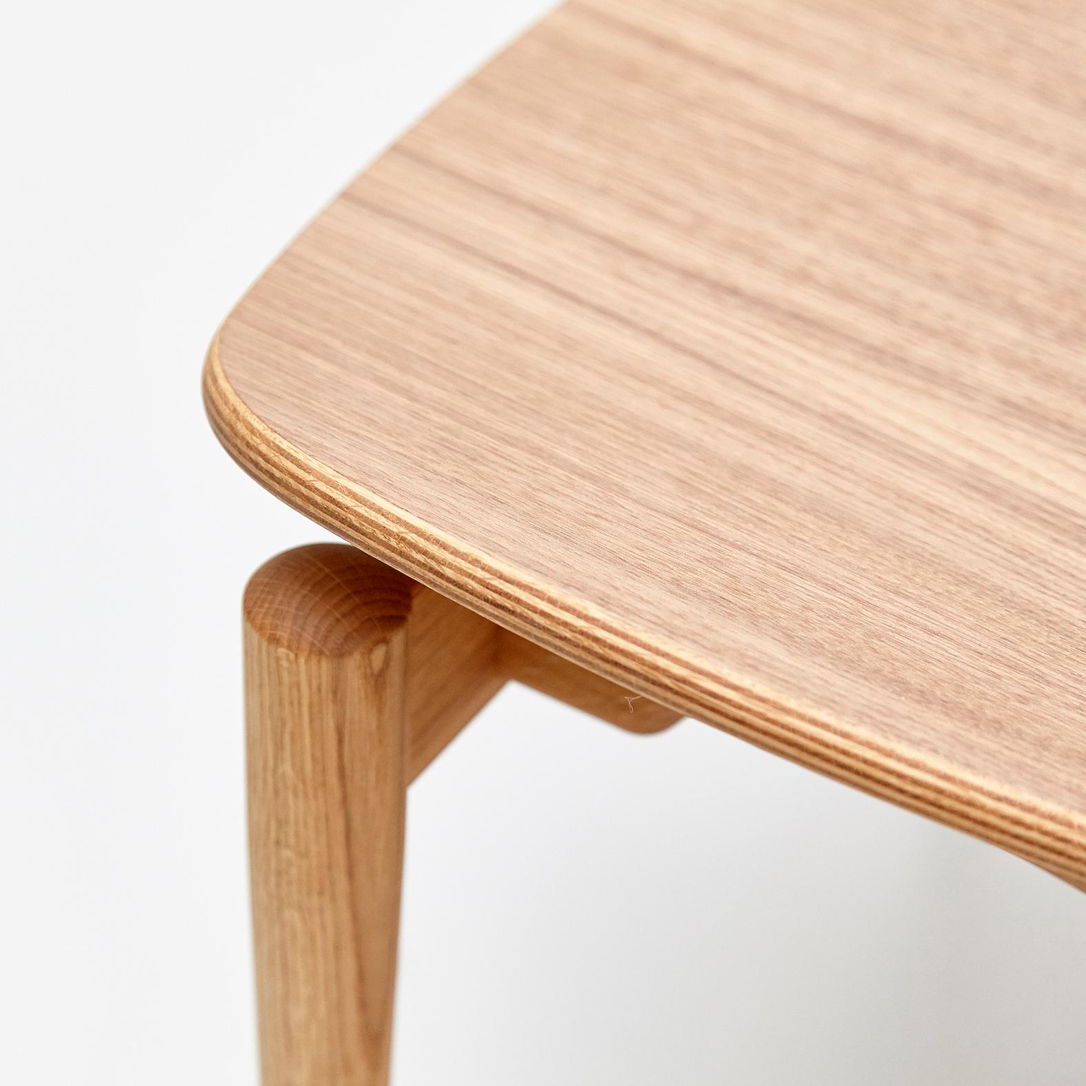 Finn Juhl Reading Chair Veneer Seat Wood For Sale 2