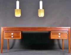 Finn Juhl Rosewood 'Diplomat' Desk, by France & Son, Denmark 1960s