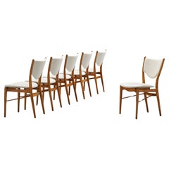 Finn Juhl Set of Six 'BO63' Dining Chairs