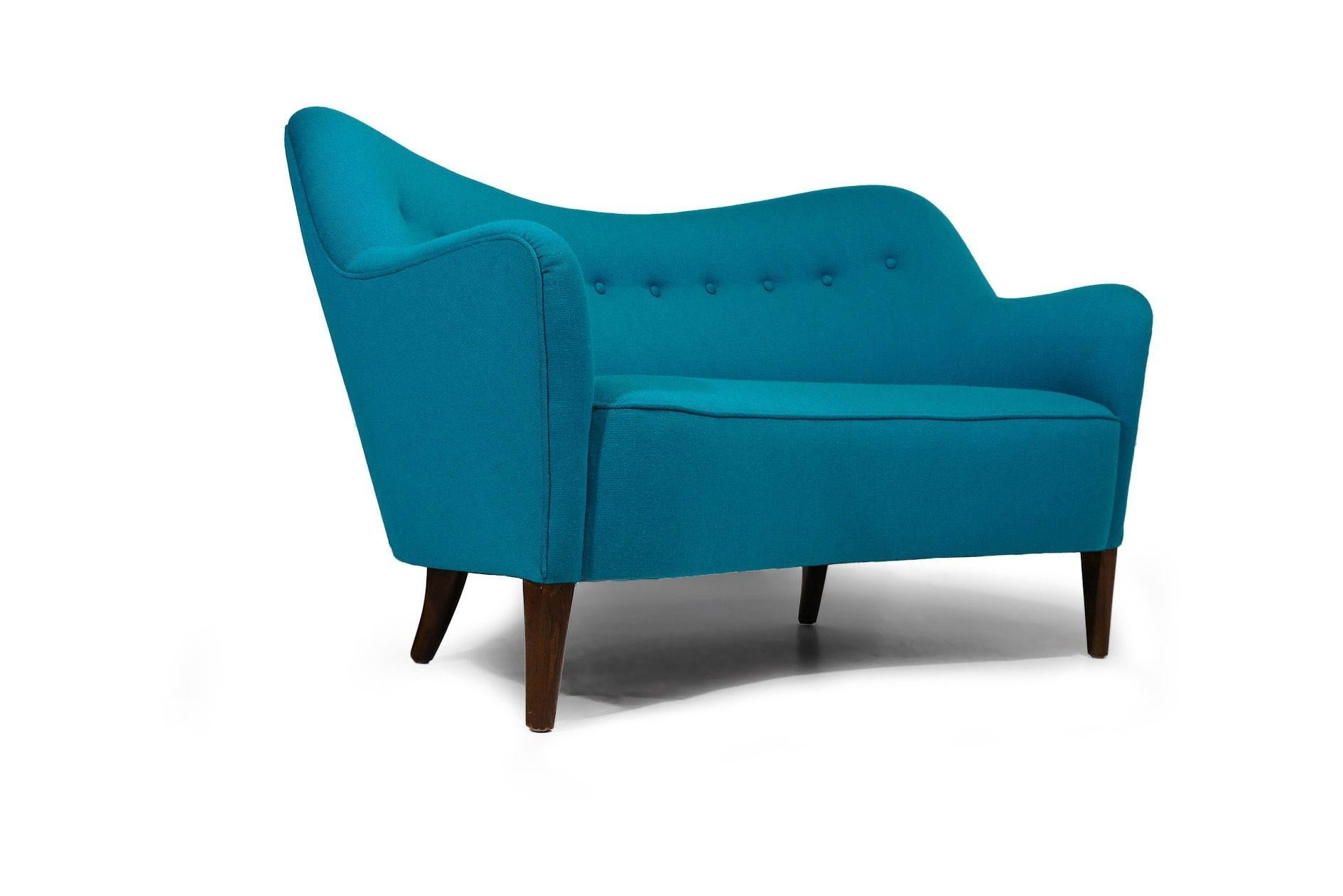 Finn Juhl-Sessel von Slagelse Mobelvaerk BO46, Dänemark, Mitte des Jahrhunderts (Skandinavische Moderne) im Angebot