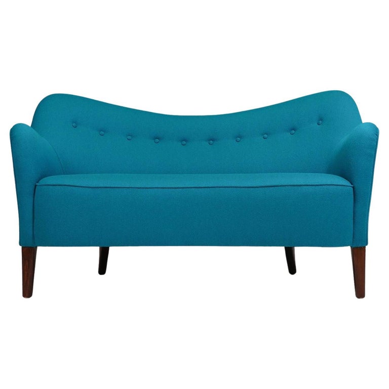 Finn Juhl for Slagelse Møbelværk Settee Model BO46, 1946