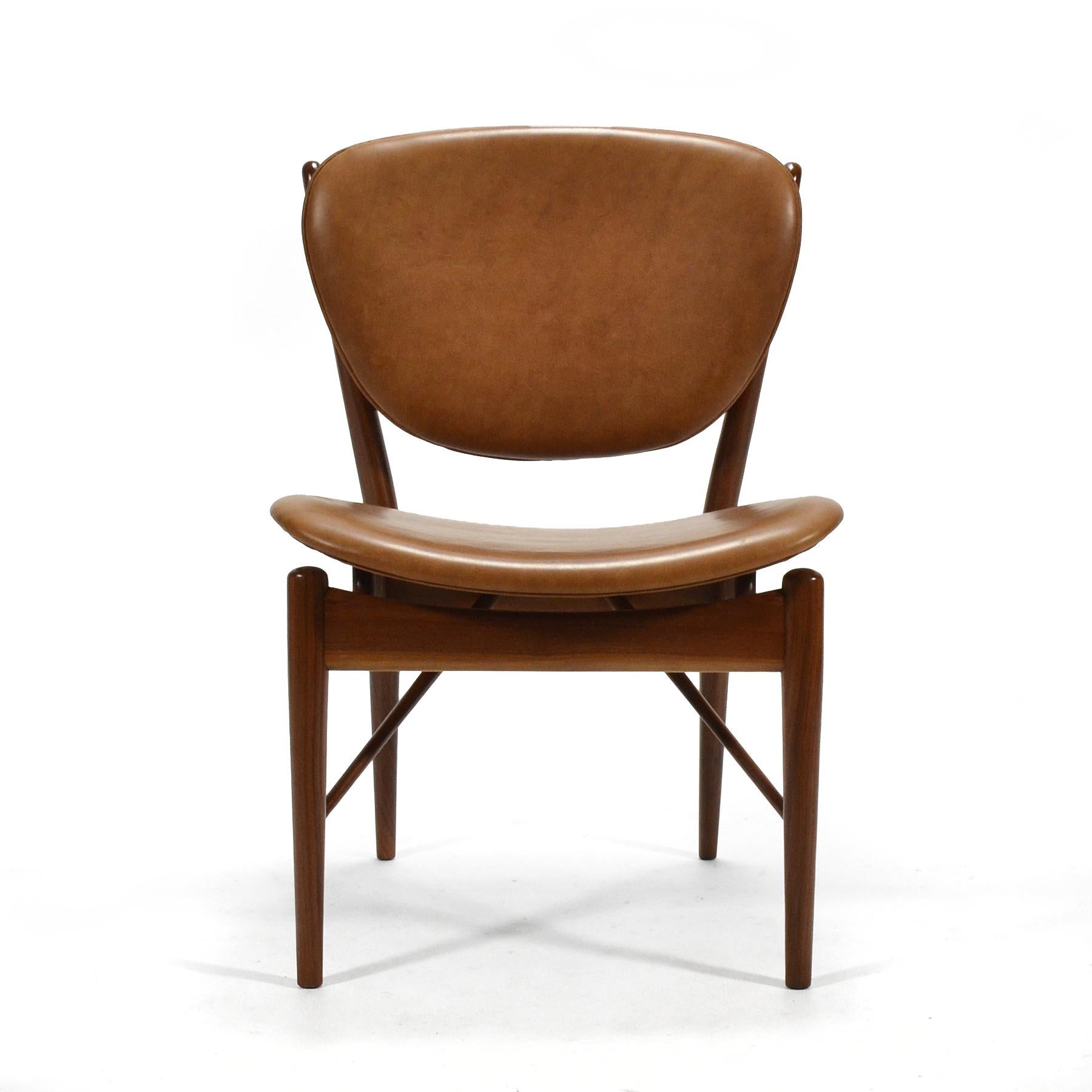 Scandinavian Modern Finn Juhl Side Chair