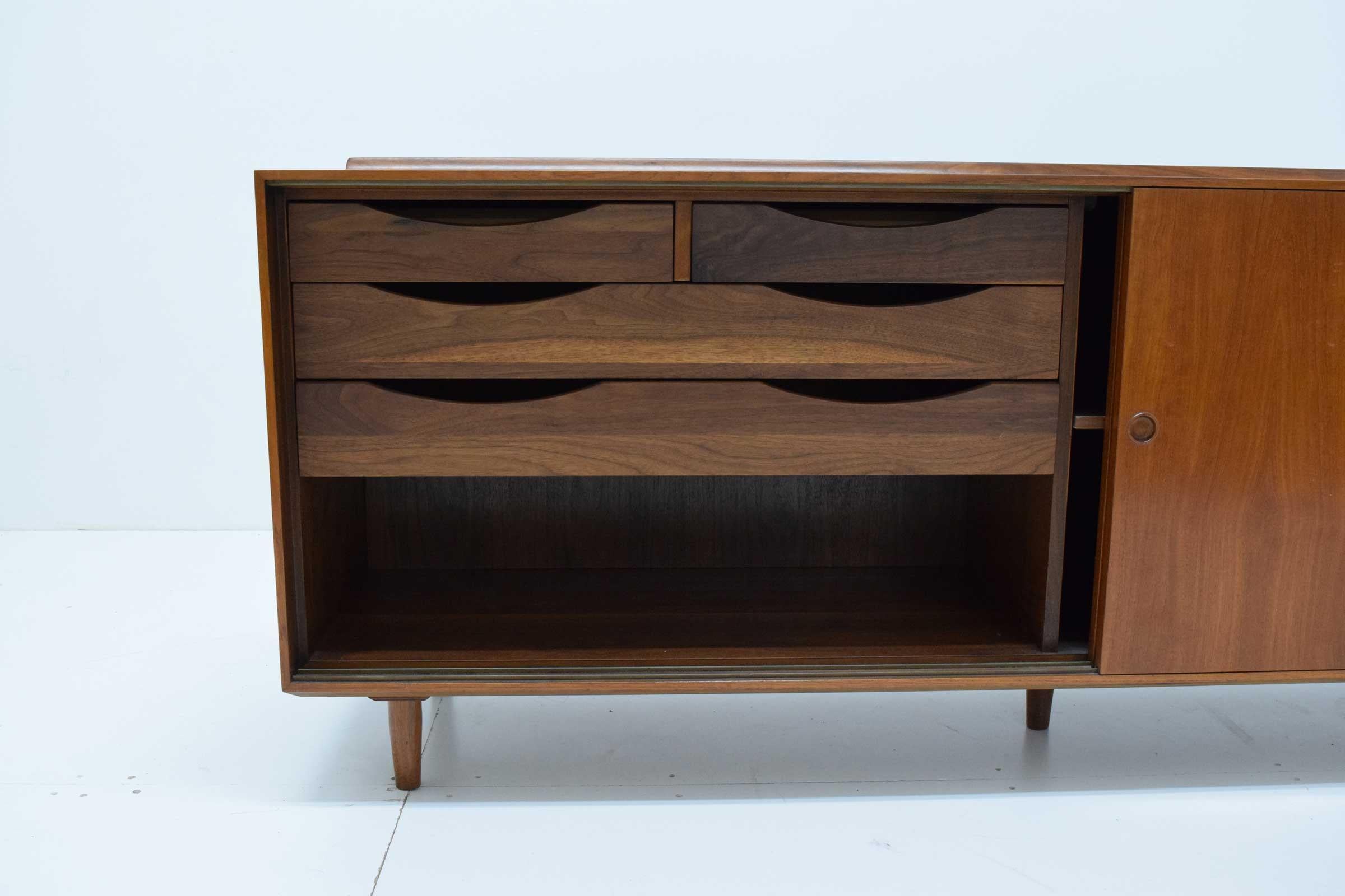 Walnut Finn Juhl Sideboard/Credenza, 1950s