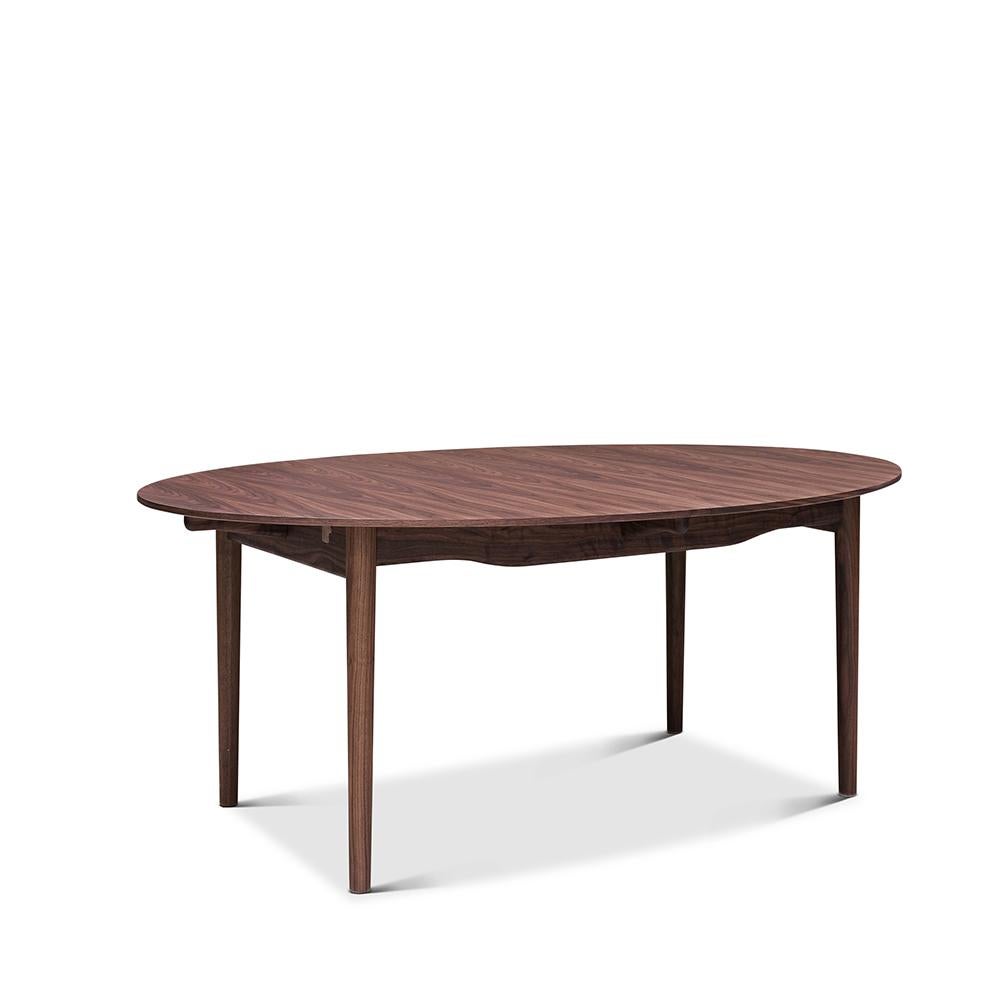 Modern Finn Juhl Small Silver Table in Wood