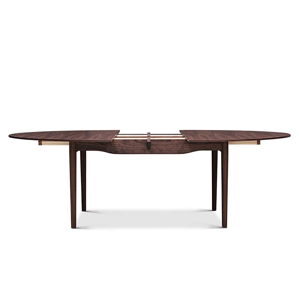 Danish Finn Juhl Small Silver Table in Wood