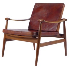 Finn Juhl Spade Chair, Model Fd133, 1950s, Produced by France & Son, with Label