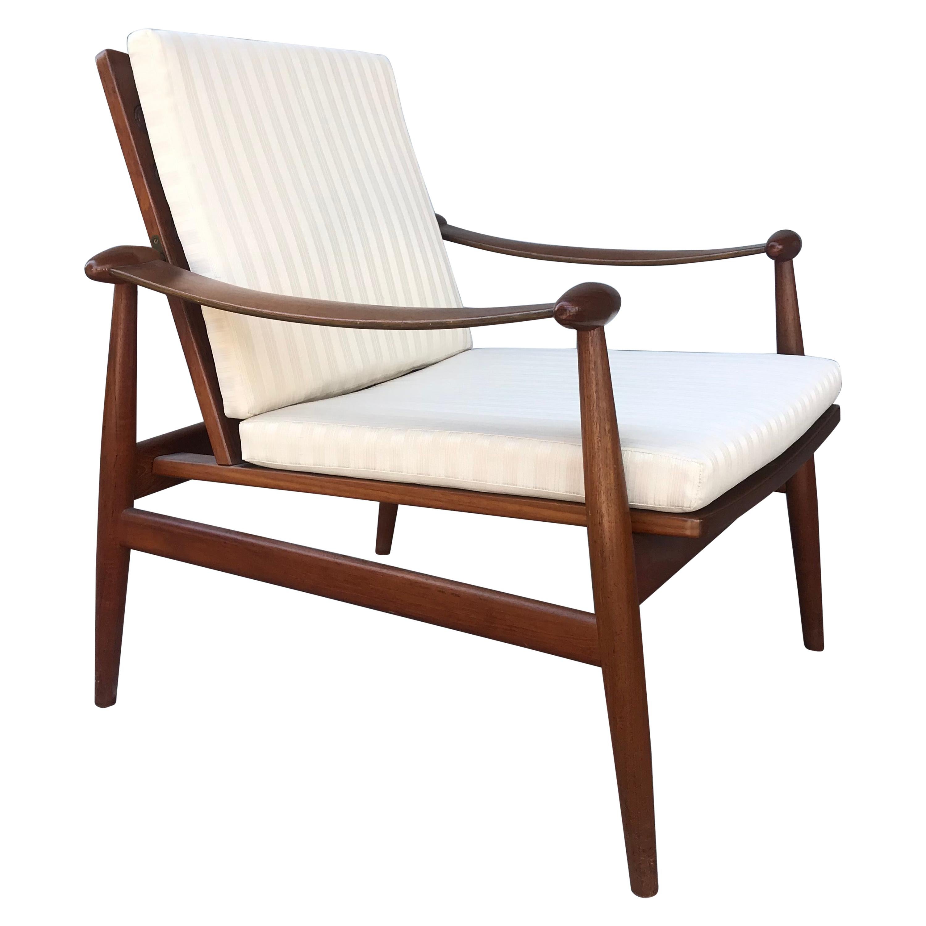 Finn Juhl "Spade" Lounge Chai, Classic Modernist, Made in Denmark