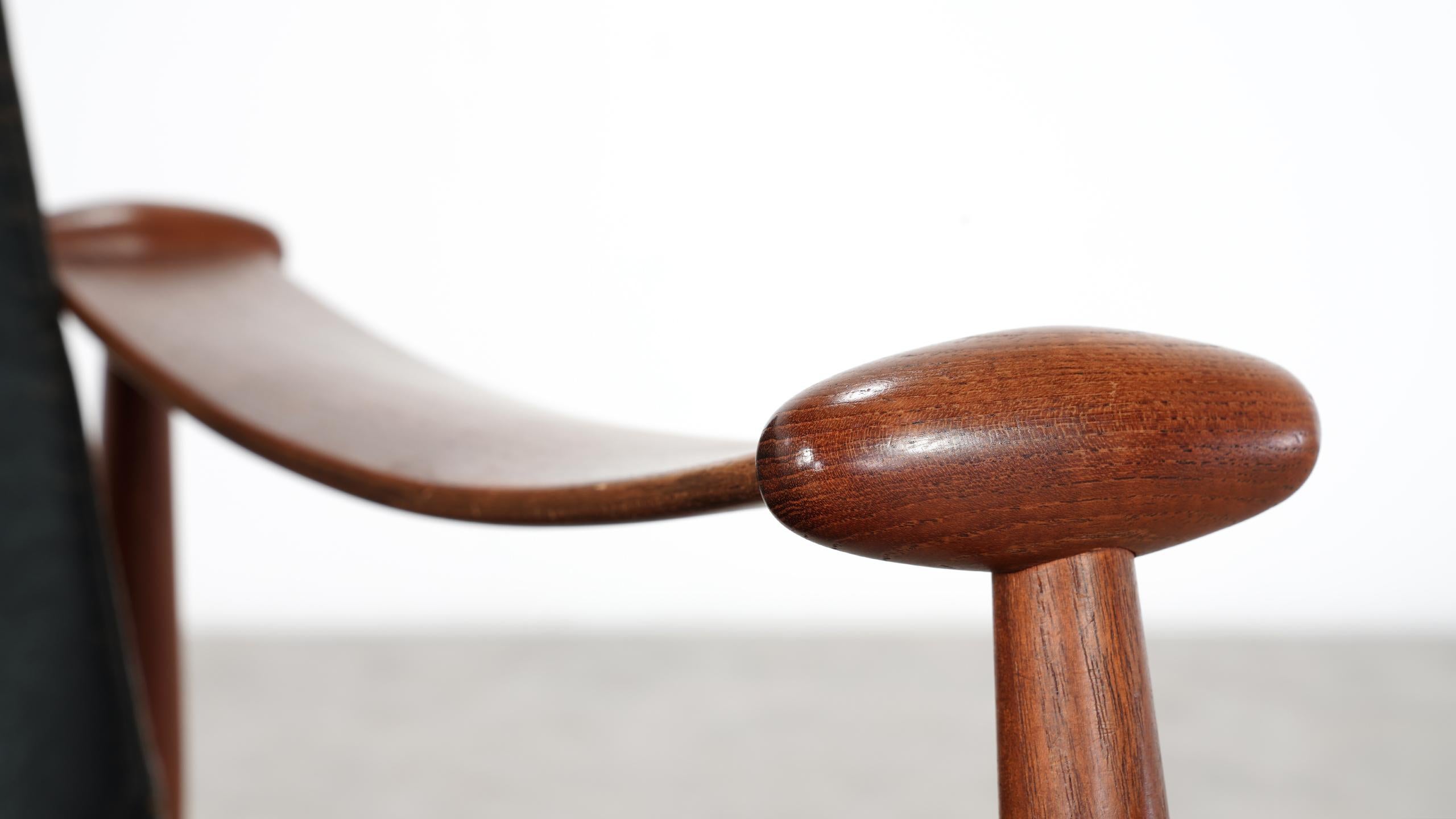 Finn Juhl, Spade Teak Lounge Chair, 1953 by France & Daverkosen, Denmark 5