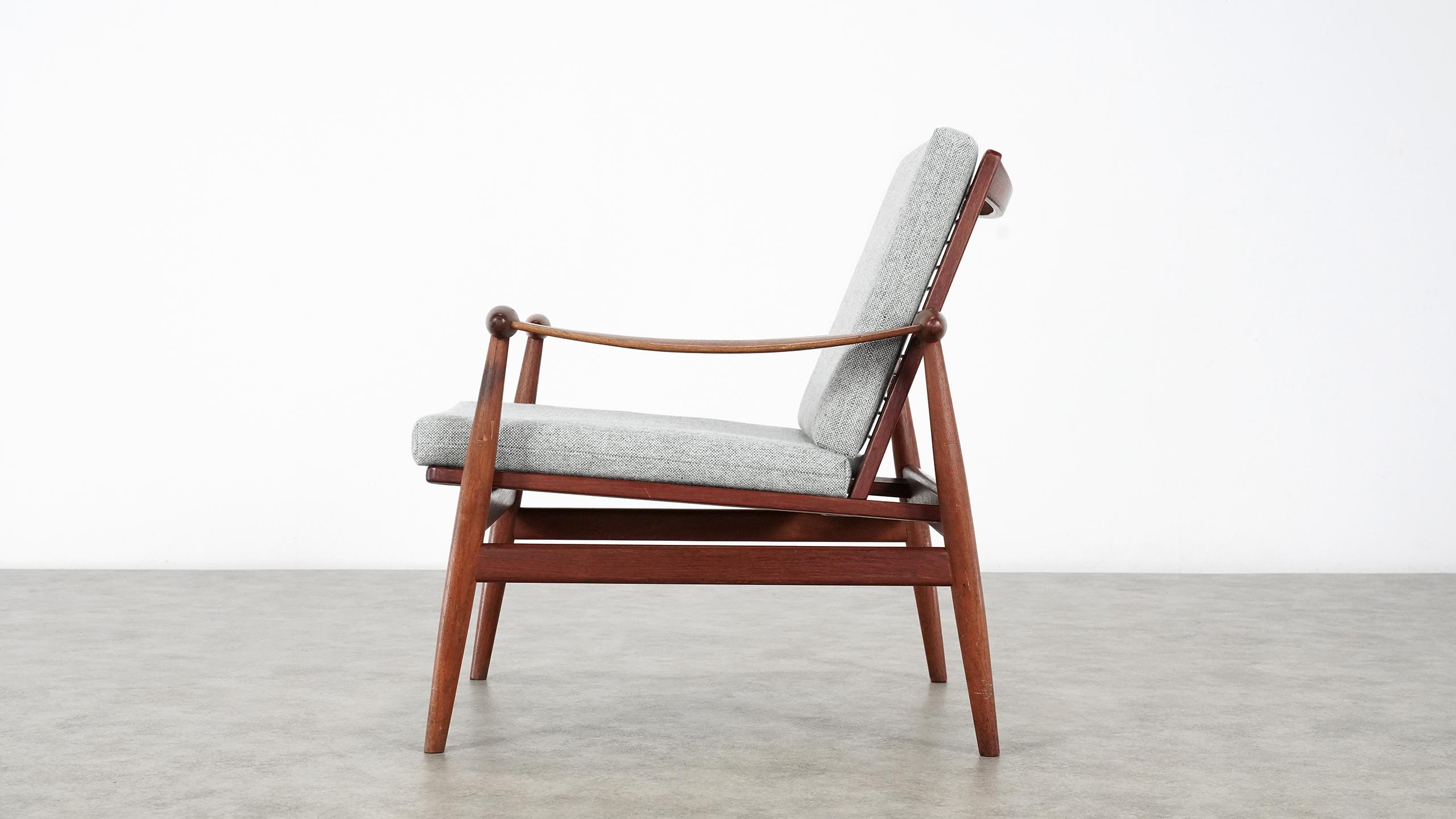 Finn Juhl, Spade Teak Lounge Chair, 1953 by France & Daverkosen, Denmark 10
