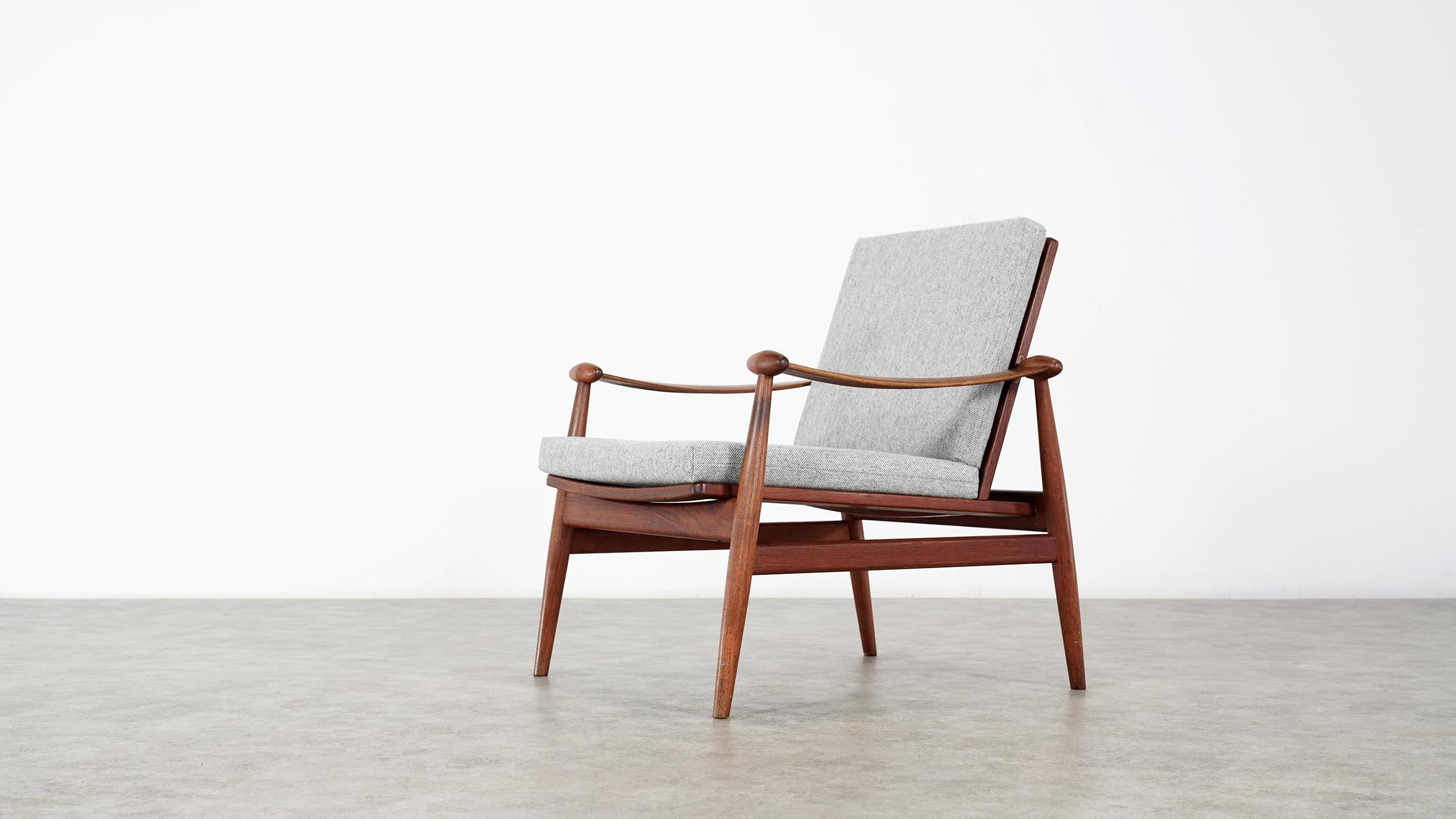 Finn Juhl, Spade Teak Lounge Chair, 1953 by France & Daverkosen, Denmark 1