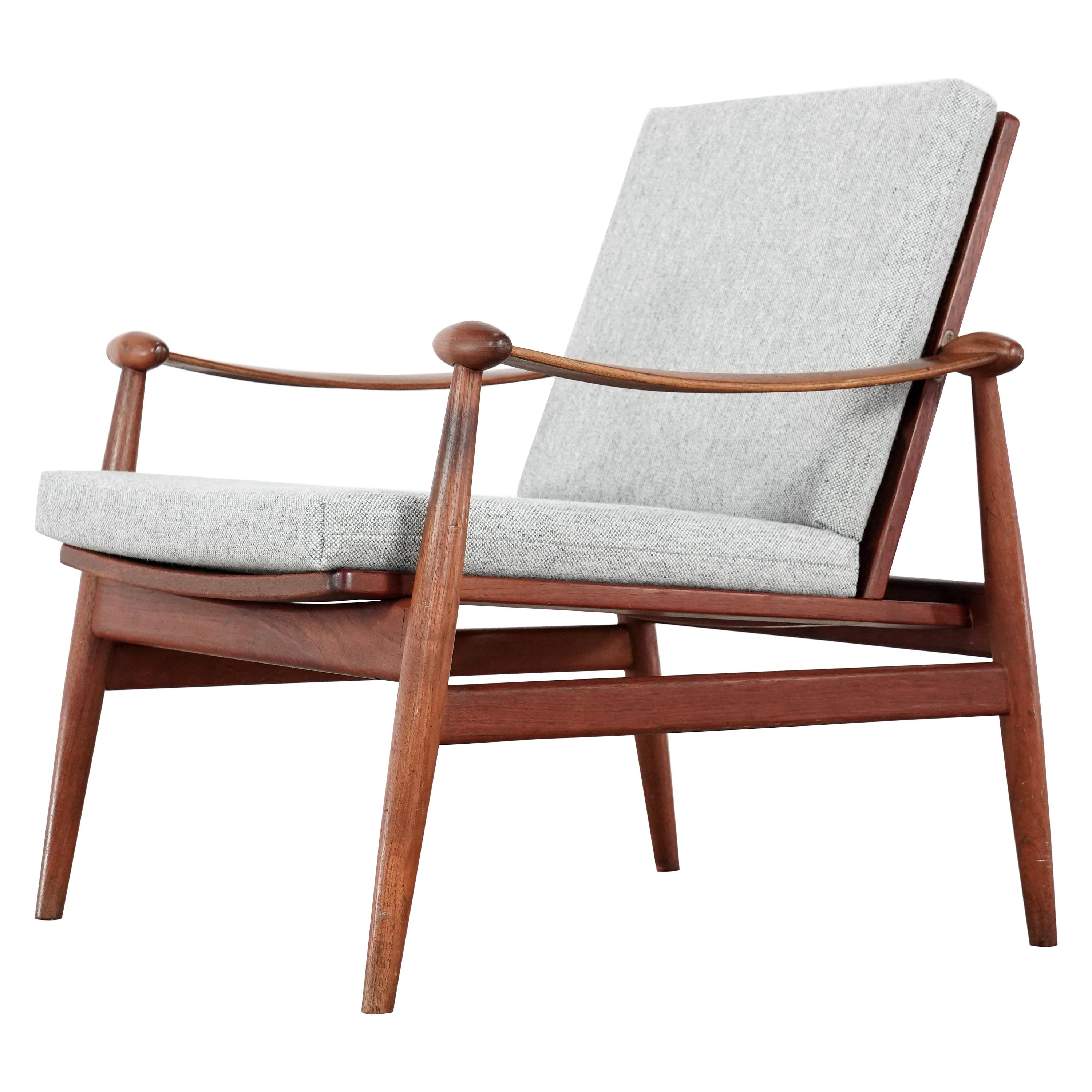 Finn Juhl, Spade Teak Lounge Chair, 1953 by France & Daverkosen, Denmark