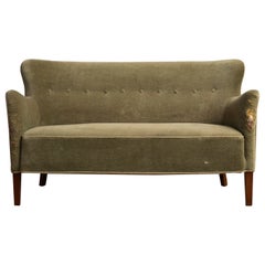 Finn Juhl Style Sofa or Loveseat by Slagelse Mobelvaerk, 1940s