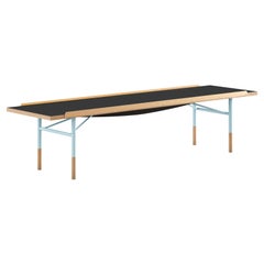 Finn Juhl Table Bench, Wood and Brass