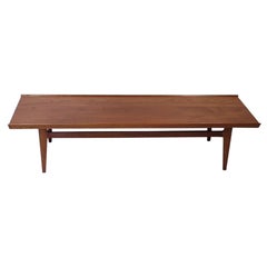 Finn Juhl, Couchtisch aus Teakholz der Serie 500, für France &amp; Son, 1958