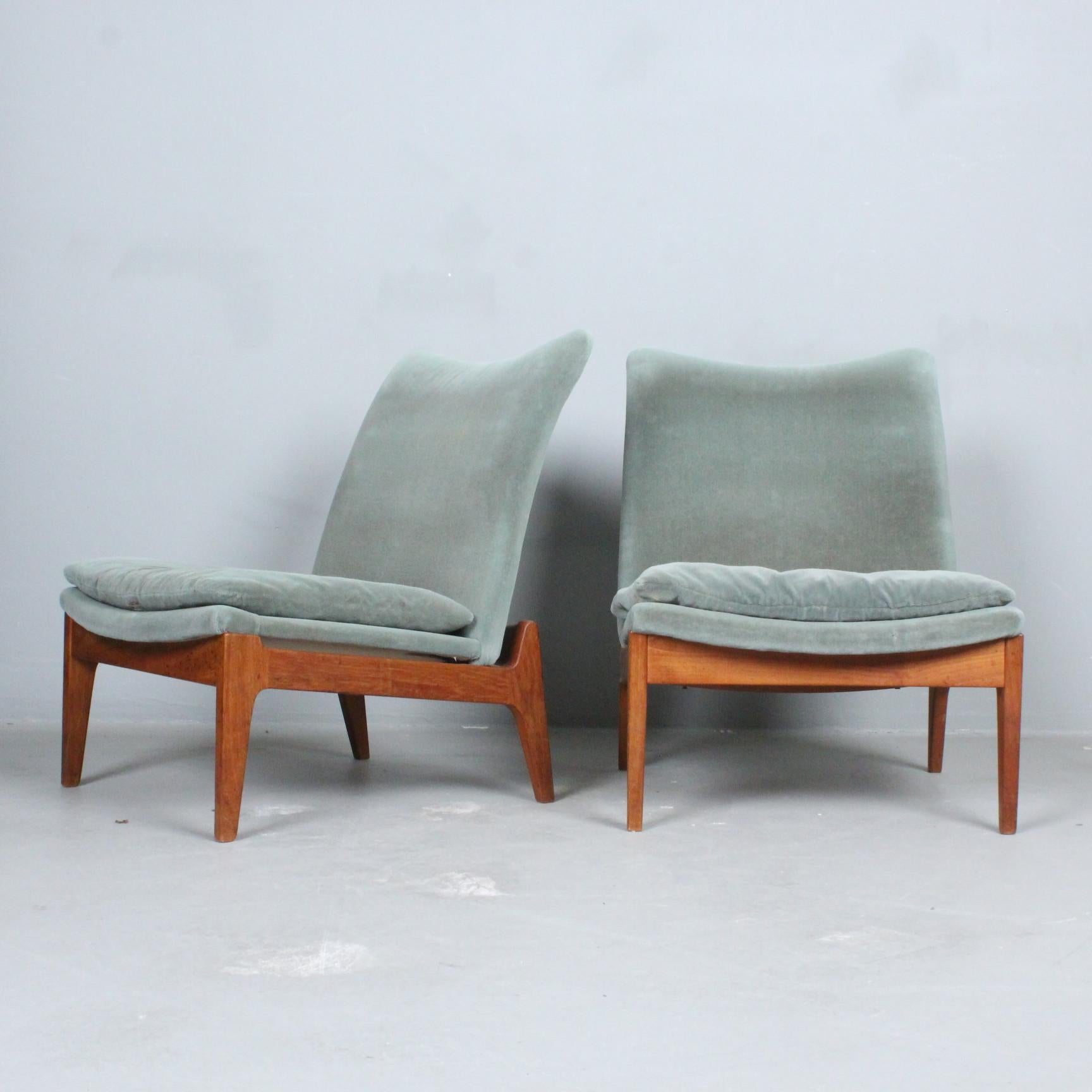 Finn Juhl armchair model FD 112  France & Søn Sweden 1960 For Sale 5