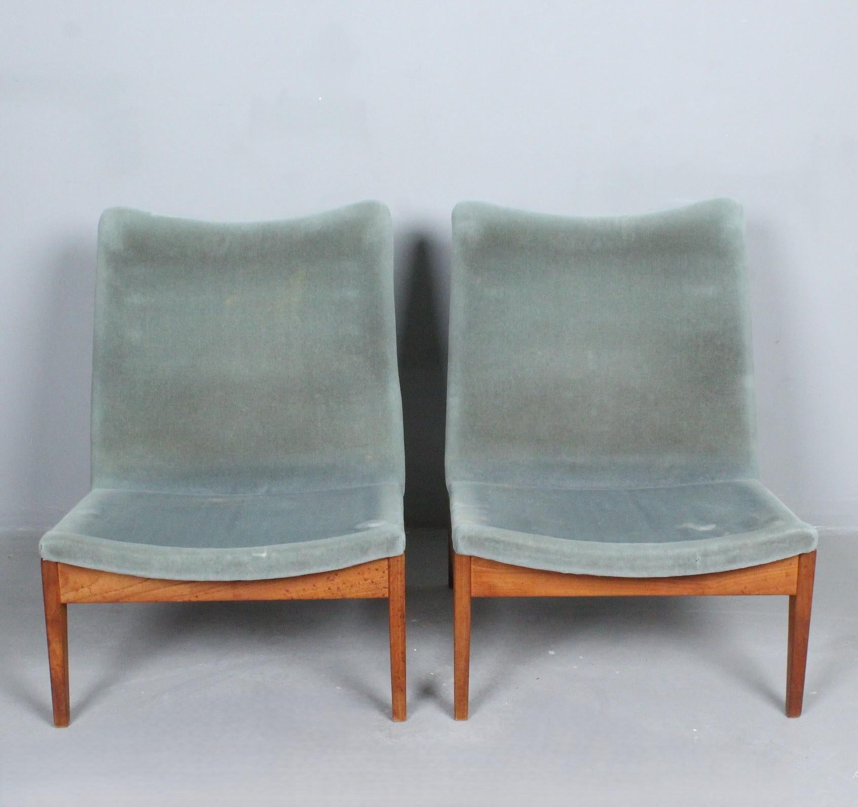 Mid-Century Modern Finn Juhl armchair model FD 112  France & Søn Sweden 1960 For Sale