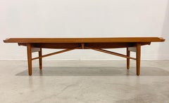 Finn Juhl Teak Bench by Baker