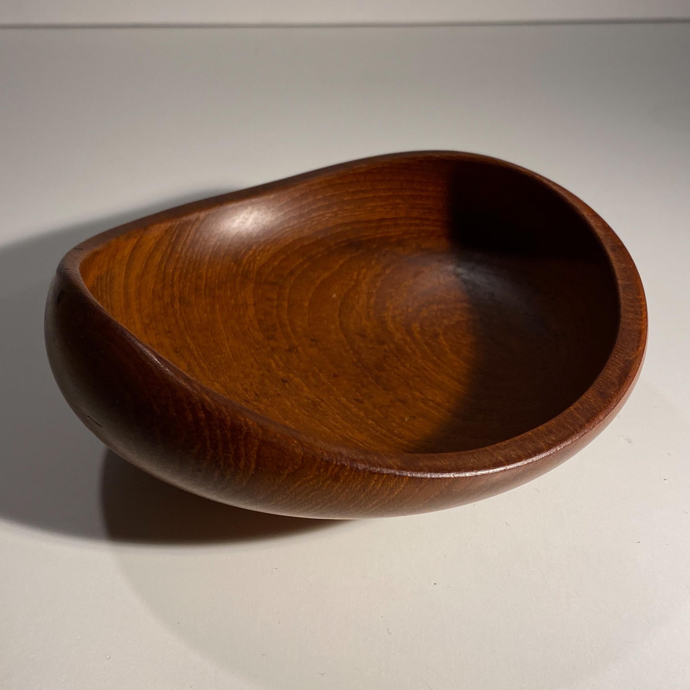 Danish Finn Juhl Teak Bowl for Kay Bojesen