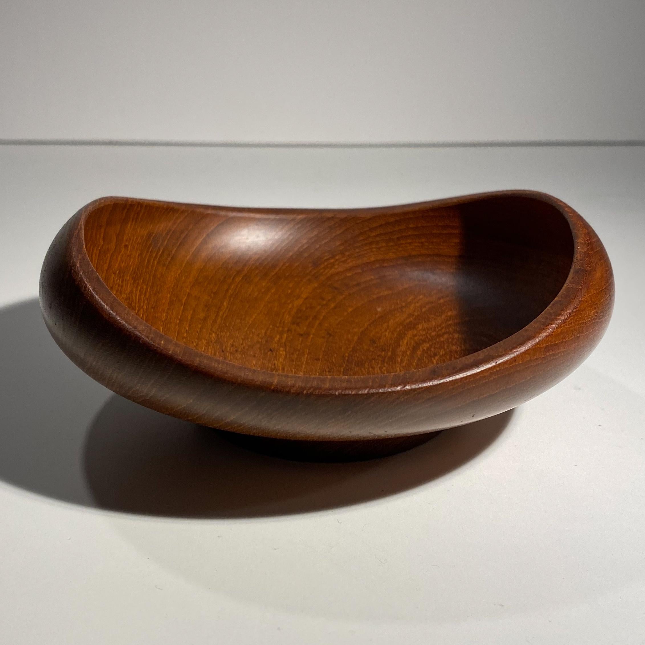 Mid-20th Century Finn Juhl Teak Bowl for Kay Bojesen