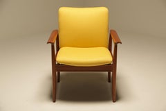 Finn Juhl Teak Diplomat Chair Model 209 by France & Sons Denmark Midcentury