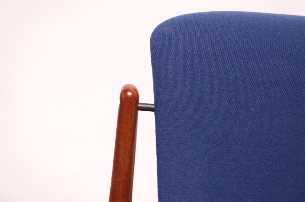 Finn Juhl Teak Lounge Chairs Model FD-136 for France and Daverkosen For Sale 7