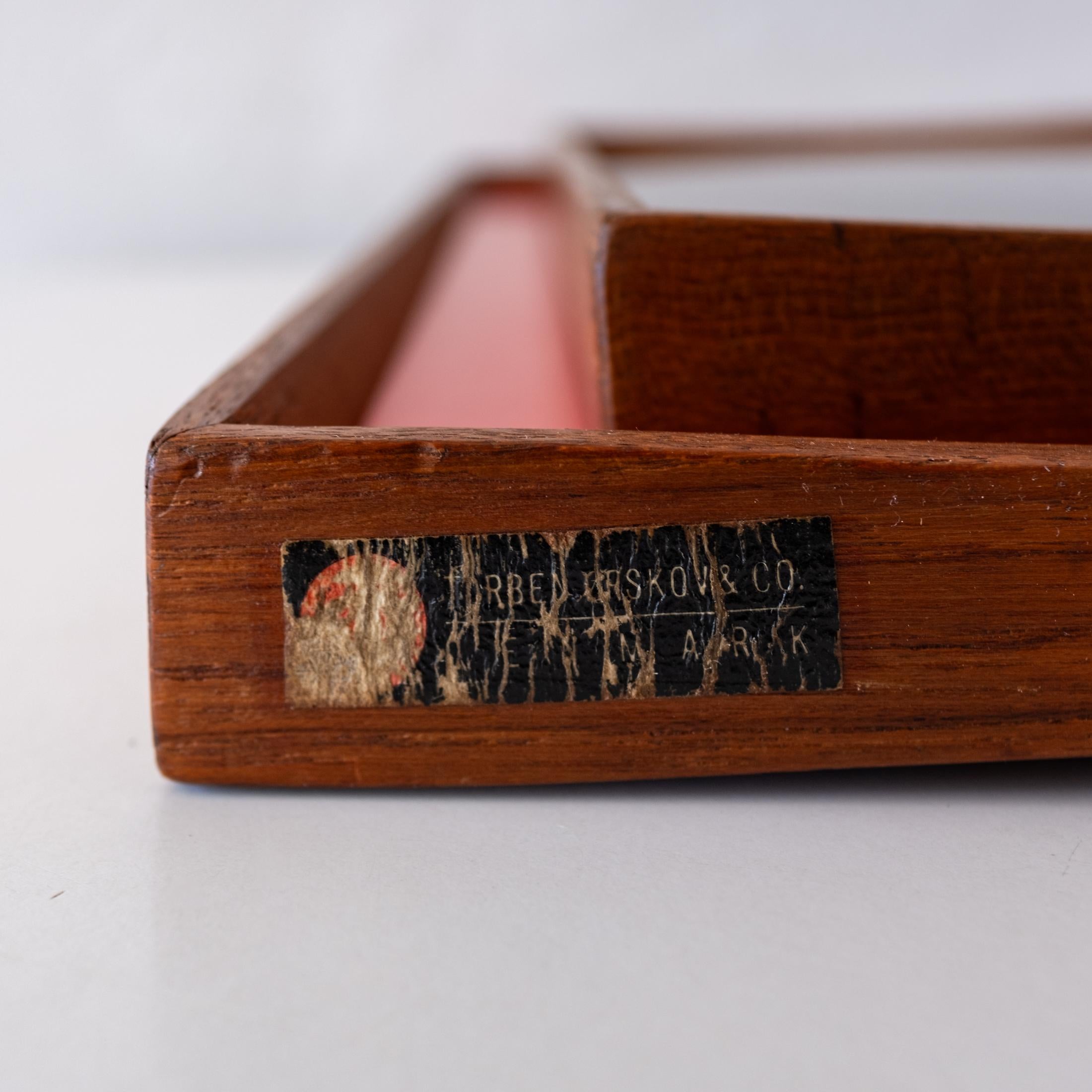 Bandejas de teca de Finn Juhl para Torben Orskov Dinamarca Años 50 en venta 5