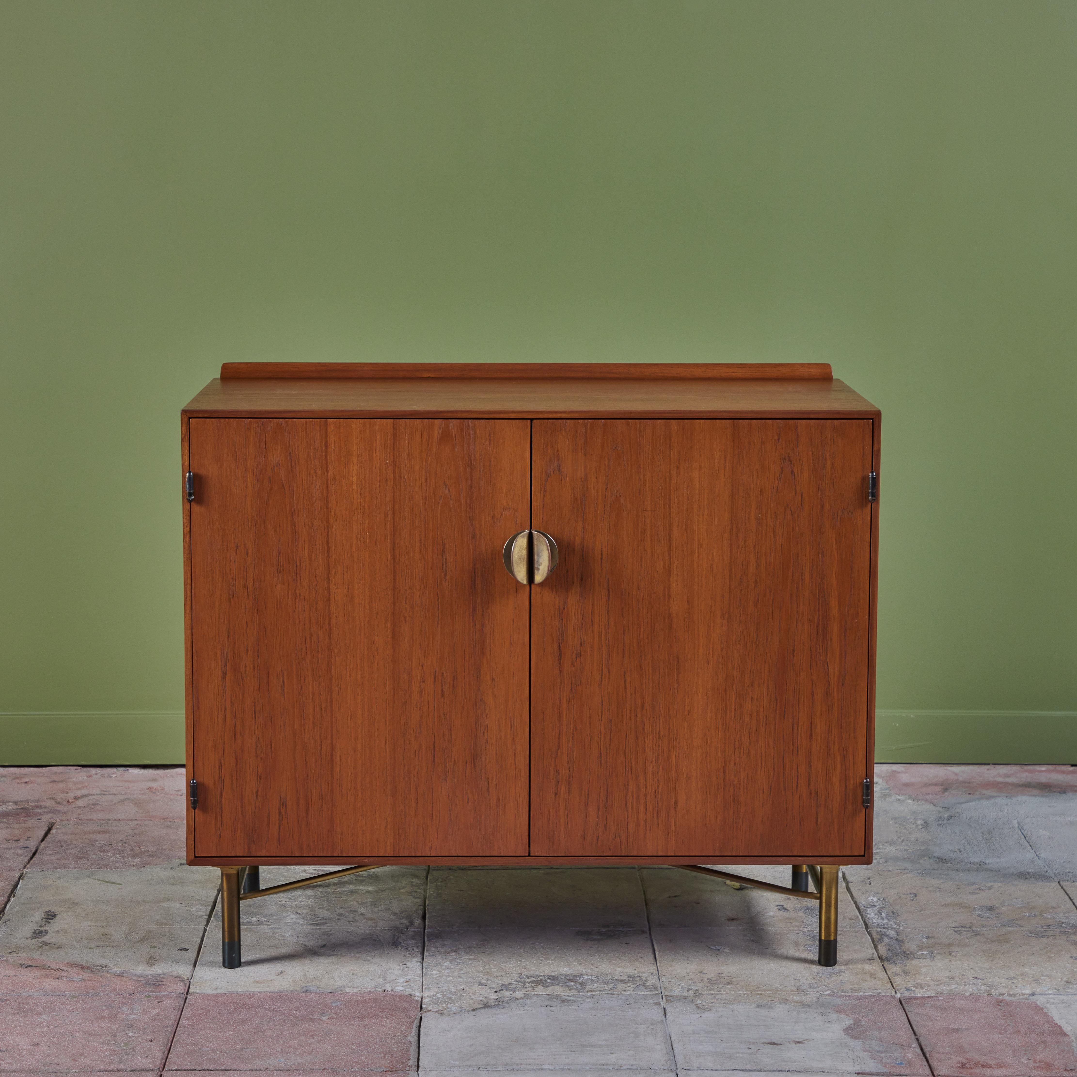 Mid-Century Modern Finn Juhl Two Door Cabinet for Baker Furniture For Sale