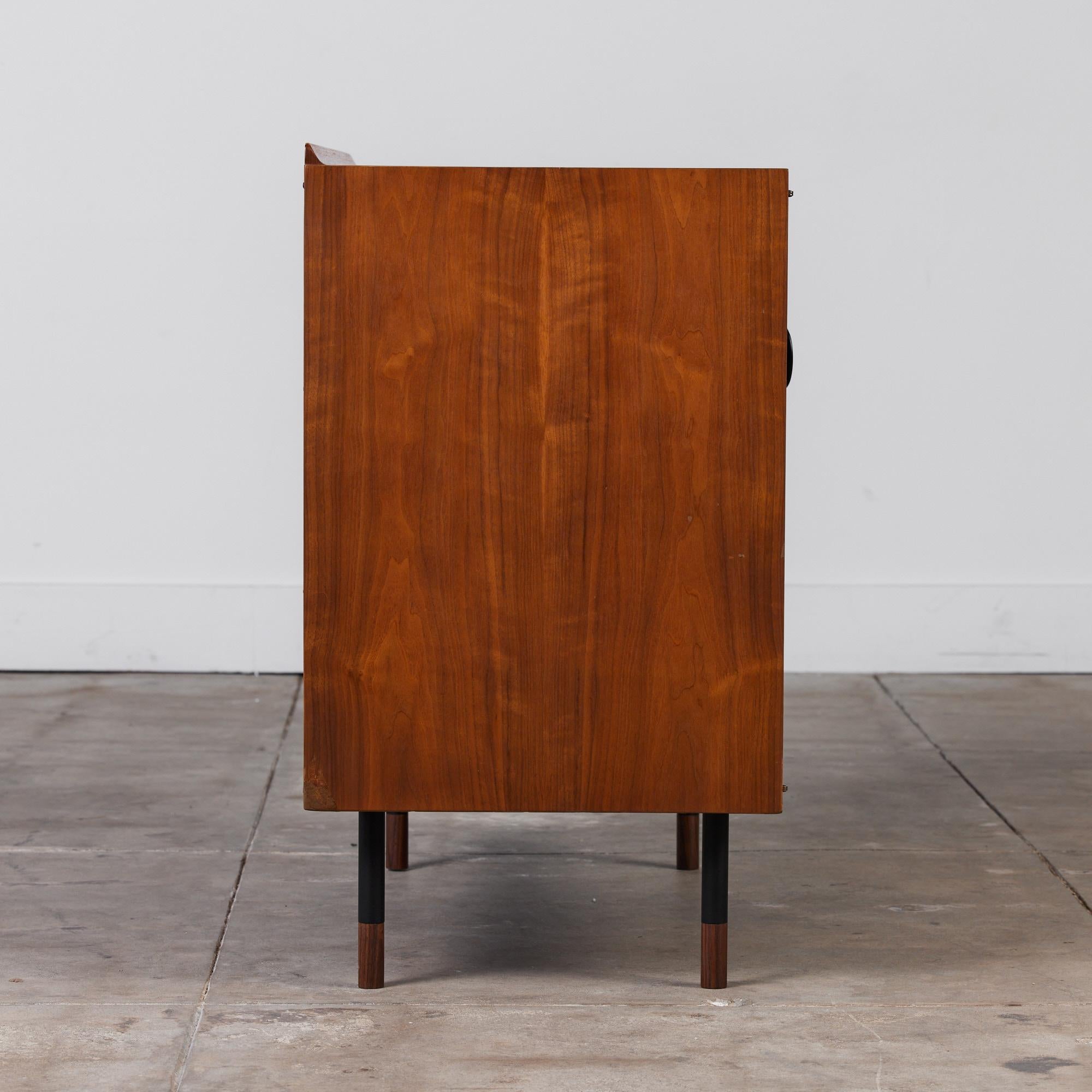 Finn Juhl Two Door Cabinet for Baker Furniture In Excellent Condition In Los Angeles, CA