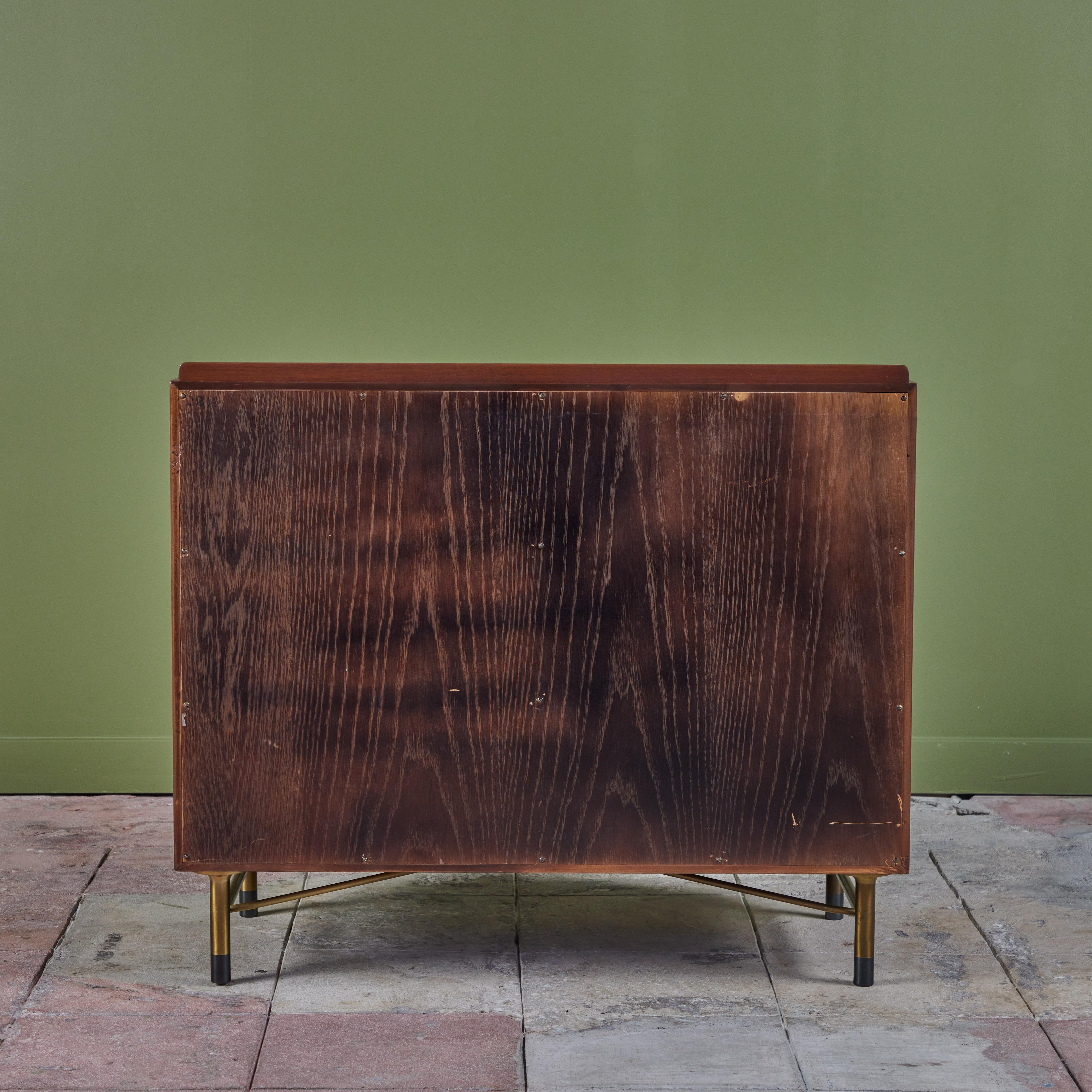 Mid-20th Century Finn Juhl Two Door Cabinet for Baker Furniture For Sale