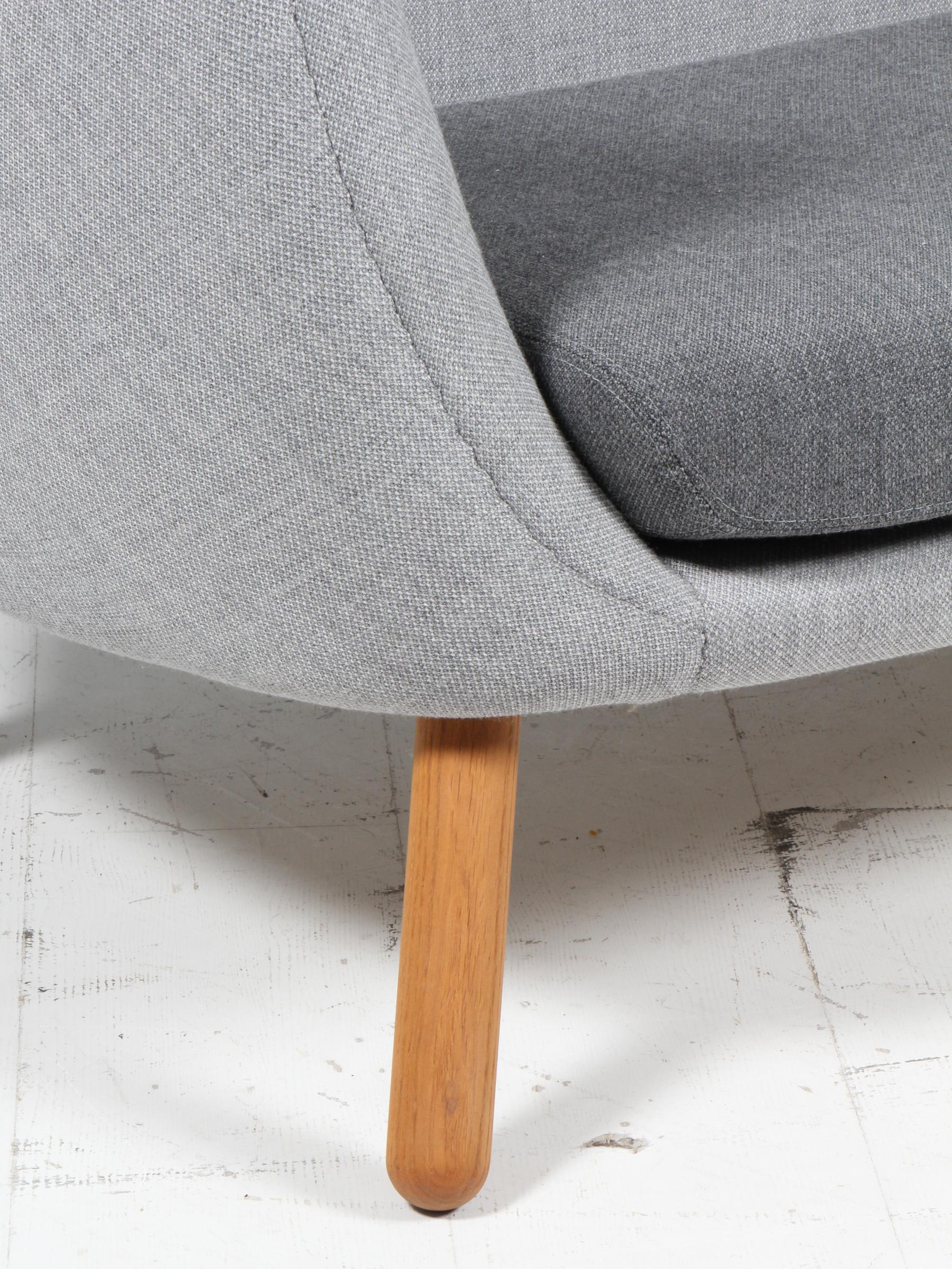 Finn Juhl two seat love seat sofa, model Poet In condizioni ottime in vendita a Esbjerg, DK
