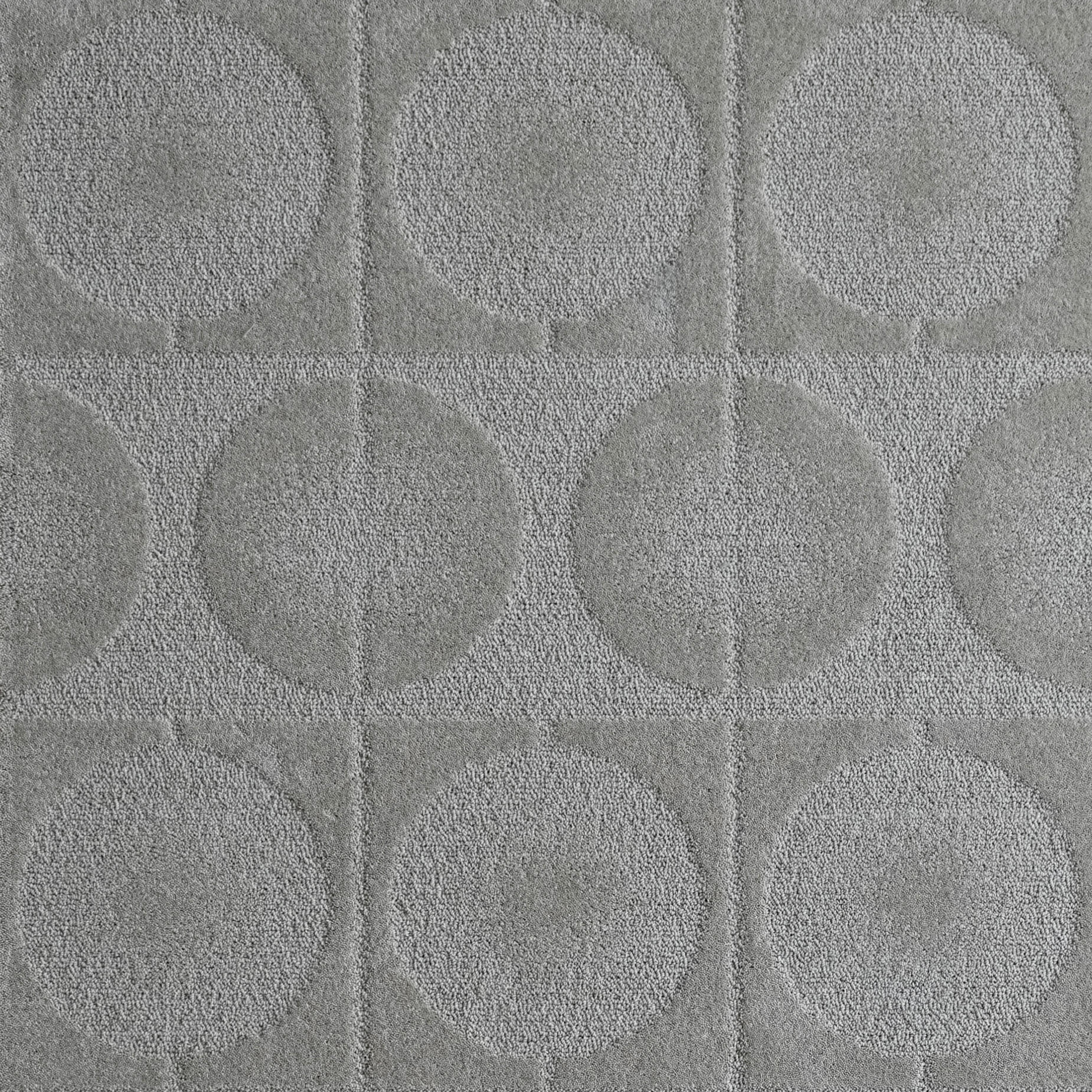 Modern Finn Juhl Undyed Circle Rug by House of Finn Juhl